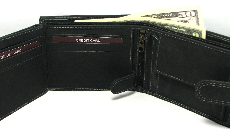 Кошелек мужской Always Wild N992L-MHU Black Кошелек мужской Always Wild N992L-MHU Black